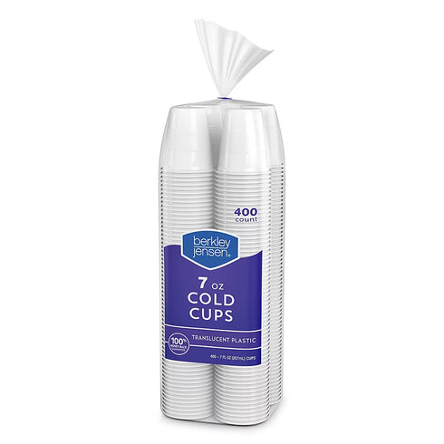 Berkley Jensen Plastic Cold Cups, 7 oz./400 ct.